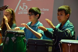 Recital de cordas, percussão e voz - Colégio Notre Dame (107)